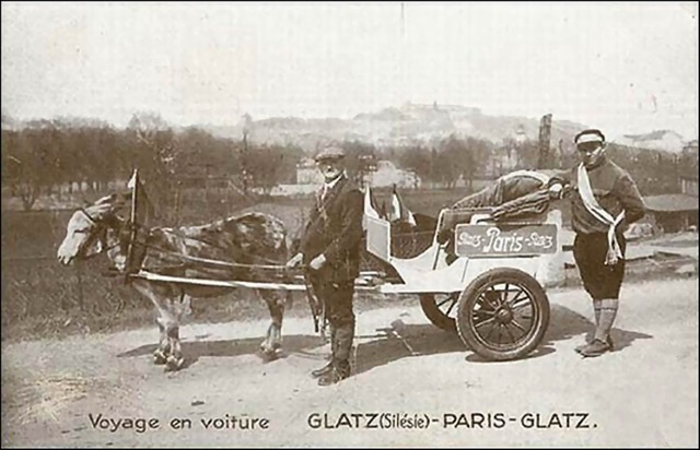 Voyage en voiture: GLATZ (Silésie) – PARIS – GLATZ
