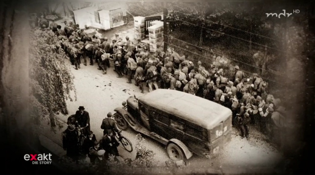 Soldaten der Sowjetarmee im Mai 1945 in Glatz