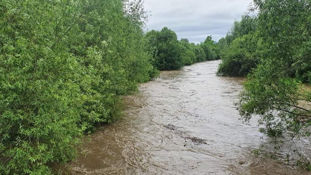 Hochwasser in Glatz im Juni 2020