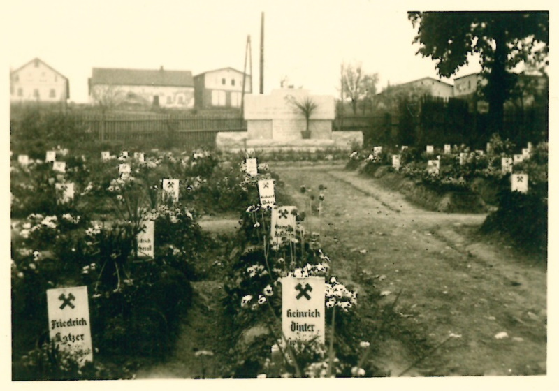 Gräber der 186 tödlich verunglückten deutschen Bergleute