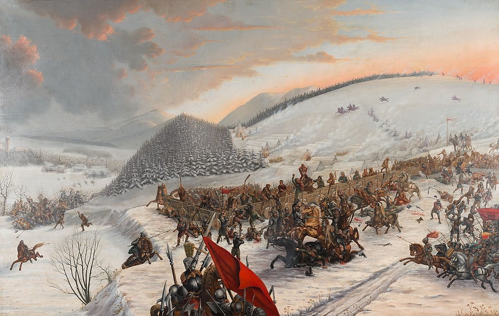 Die Schlacht am Roten Berge bei Altwilmsdorf am 27. Dezember 1428