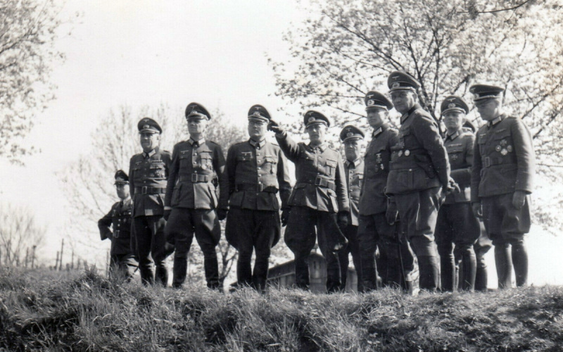 Soldaten der Wehrmacht 1943 in der Glatzer Festung