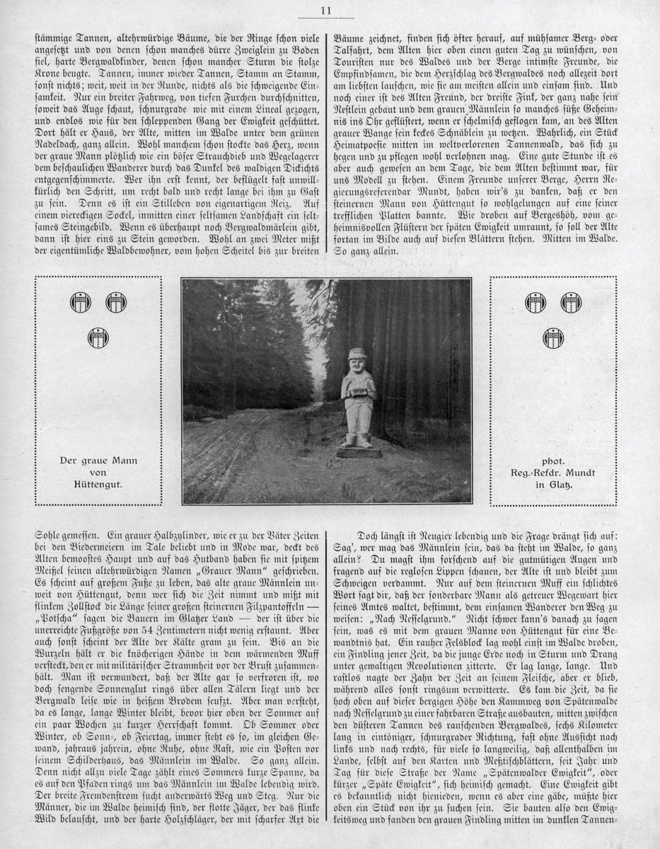 Zeitschrift „Die Grafschaft Glatz“ Nr. 1/1914, S. 11