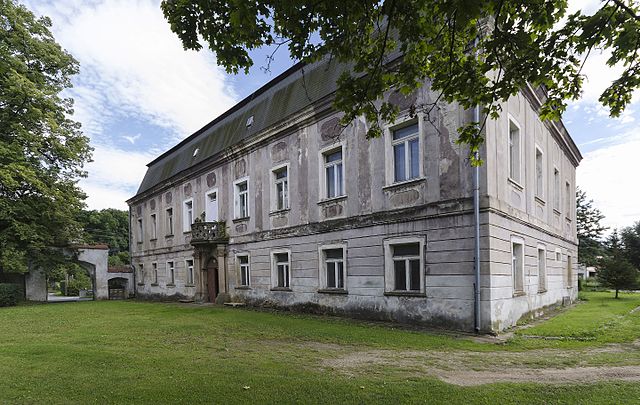 Schloss in Rengersdorf / Pałac w Krosnowicach