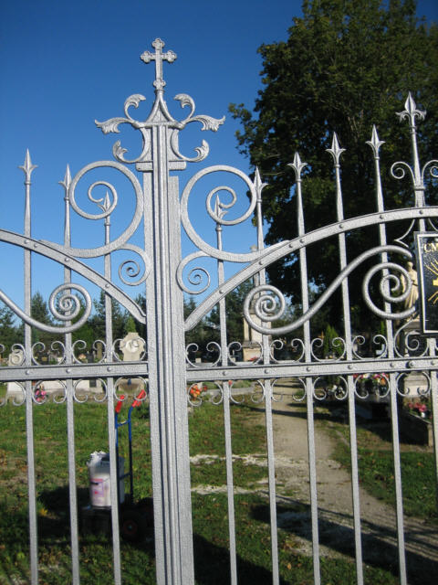 Friedhofszaun in Ebersdorf