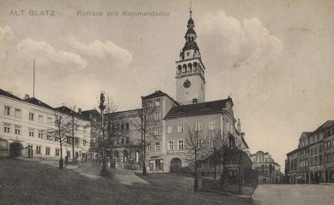 Rathaus vor dem Brand 1886
