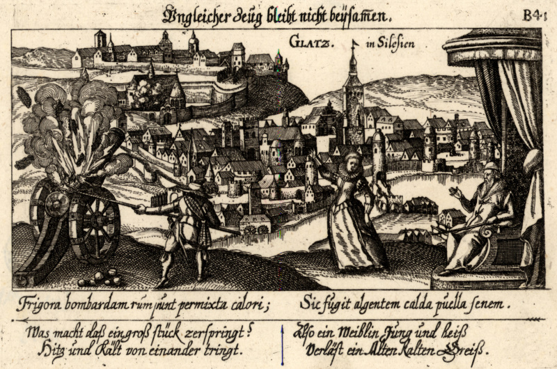 Stadtansicht von 1623