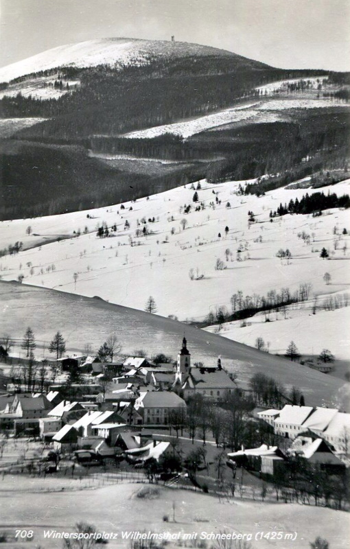 Wintersportplatz Wilhelmsthal mit Schneeberg