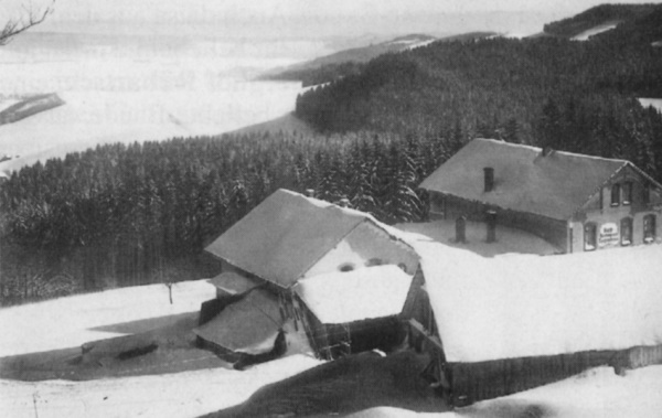 Ziegenhaus-Baude im Winter