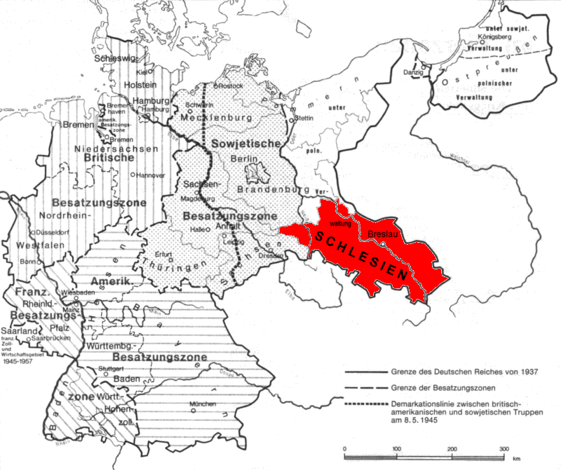 Lage von Bielendorf/Grafschaft Glatz (Schlesien)