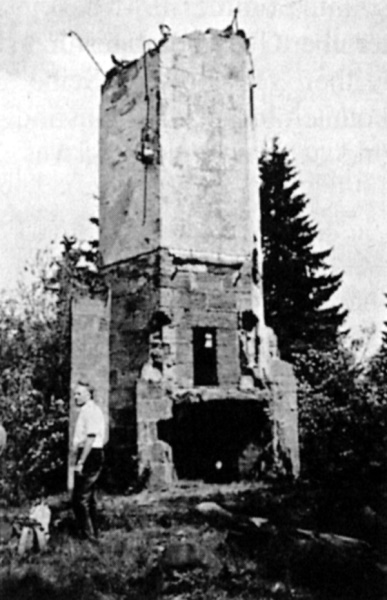 Königswalder Spitzbergturm 1991