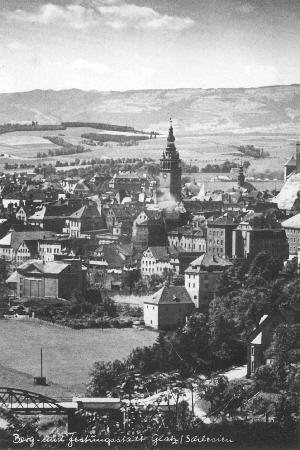 Ansichtskarte der Berg- und Festungsstadt