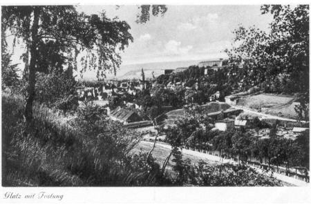 Glatz mit Festung, 1942