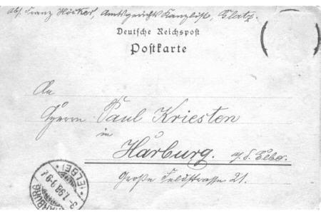 Gru&szlig;karte, 1898