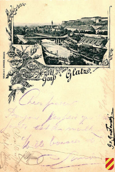 Gru&szlig; aus Glatz