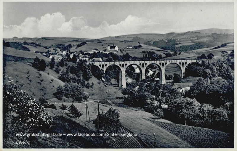 Lewin (Hummelstadt) mit Eisenbahnviadukt über die Schnelle