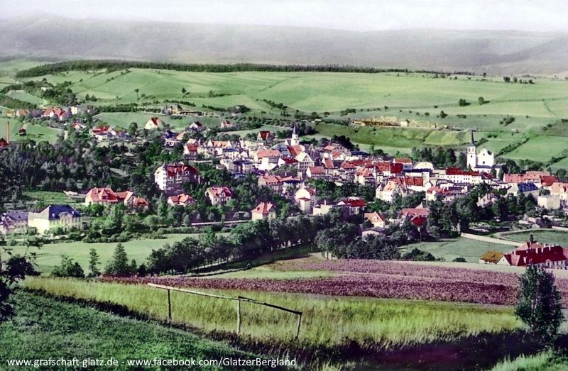 Bad Reinerz, Aussicht von der Stillen Liebe